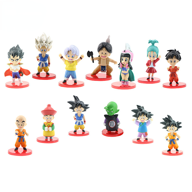 13pcs/lot dragon Ball mini fig - огляд і ціна Model Kit Vegeta