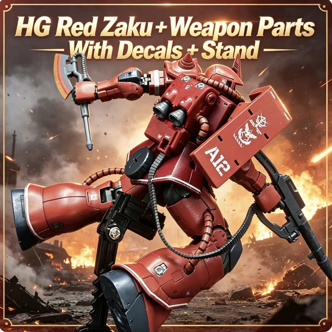 024HG Char's Custom Old Type R - огляд і ціна Model Kit Zaku