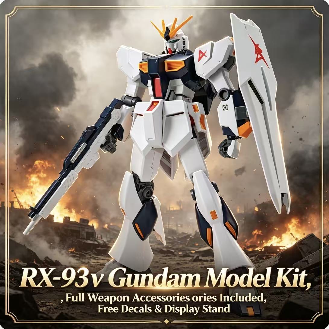 93HG 1/144 ENTRY GRADE RX-93 V - огляд і ціна Model Kit Non Gundam