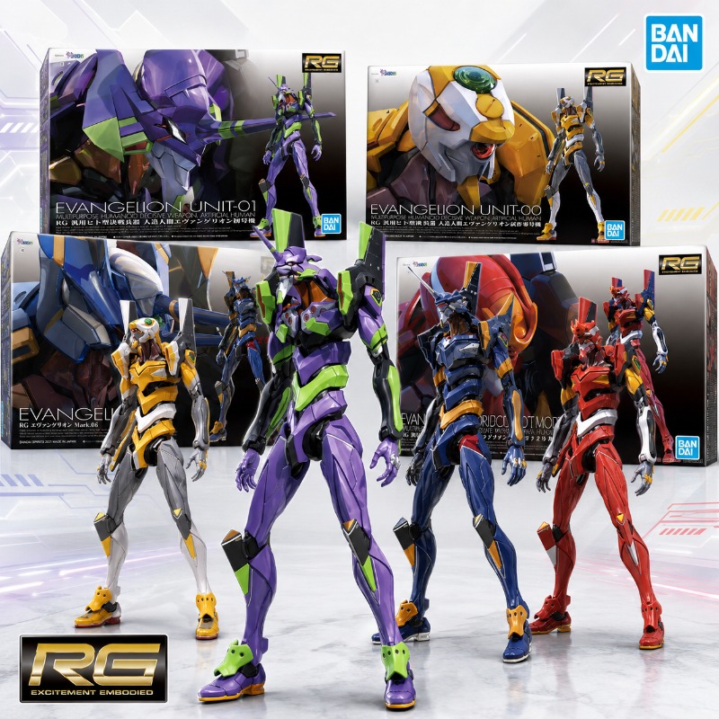 Bandai Original RG Evangelion  - огляд і ціна Model Kit Eva 01