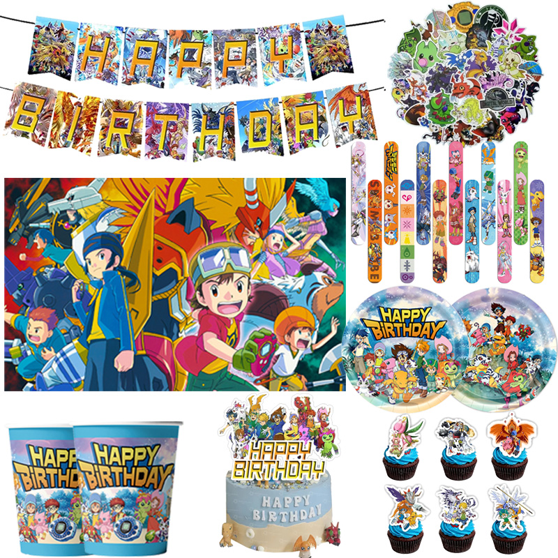 Digimon Themed Birthday Party  - огляд і ціна Model Kit Digimon