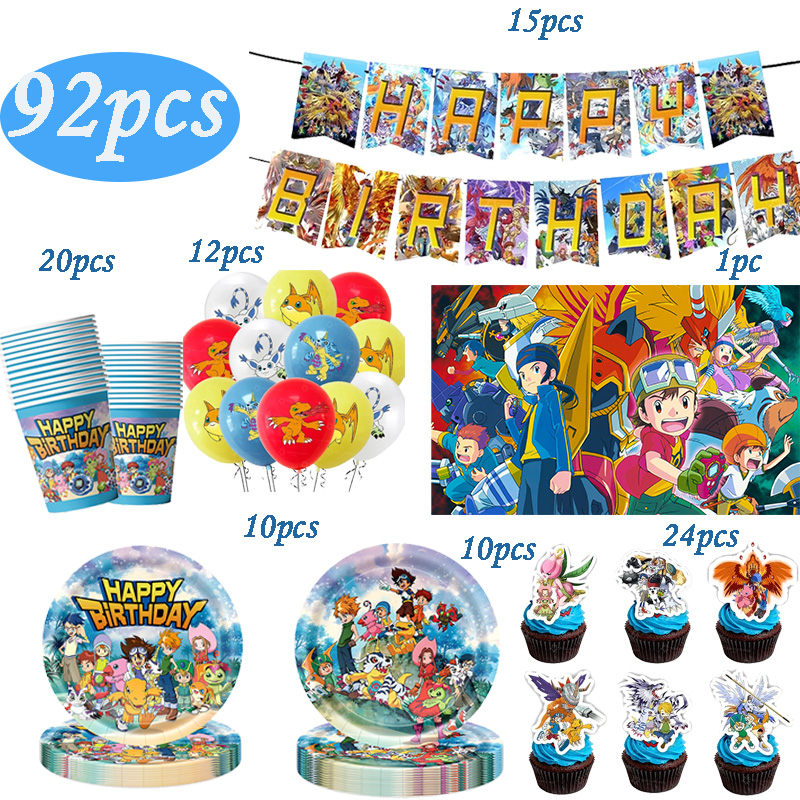 Digimon Themed Birthday Party  - огляд і ціна Model Kit Digimon