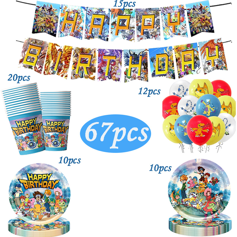 Digimon Themed Birthday Party  - огляд і ціна Model Kit Digimon