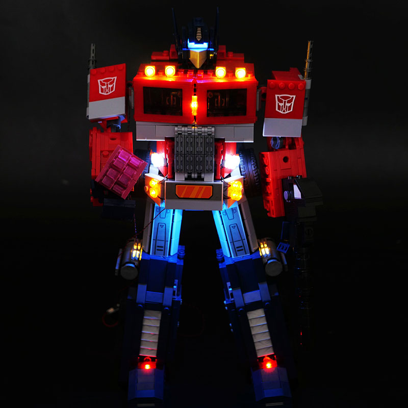 LED Light Kit For LEGO 10302 O - огляд і ціна Model Kit Optimus Prime