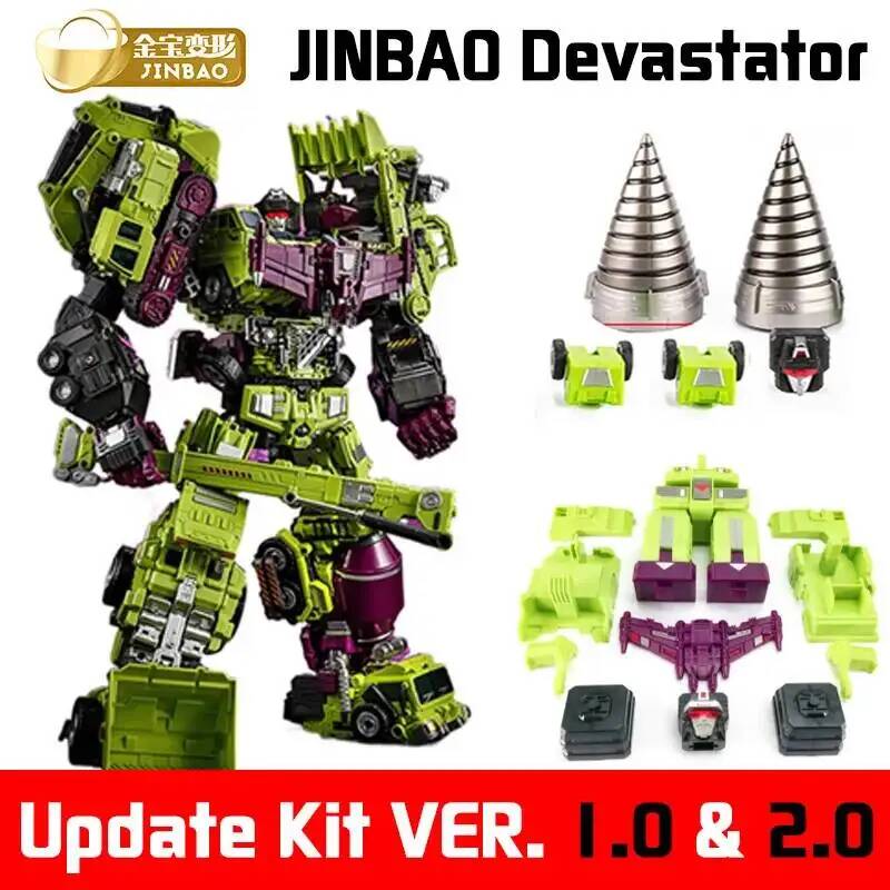Jinbao Devastator Update Kit P - огляд і ціна Model Kit Transformers