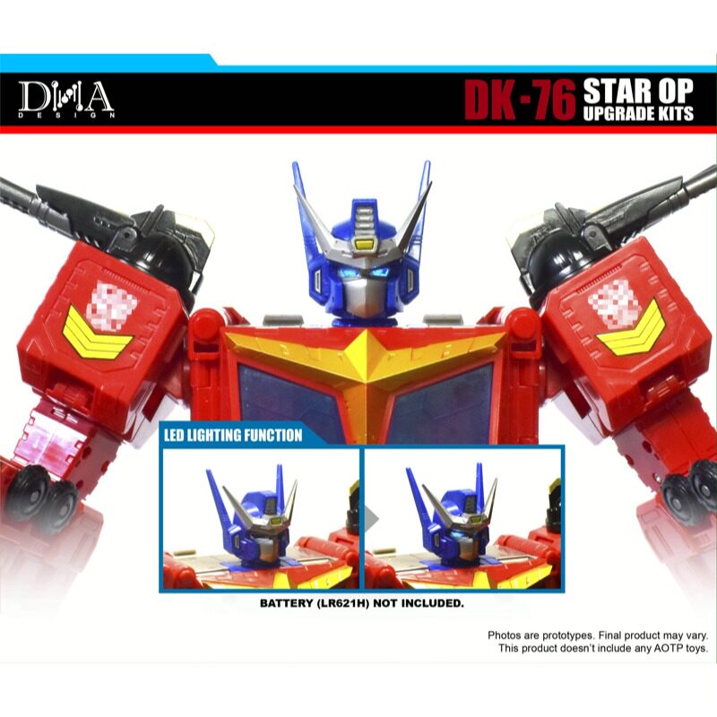 DNA DK-76 Upgrade Kit for Age  - огляд і ціна Model Kit Transformers