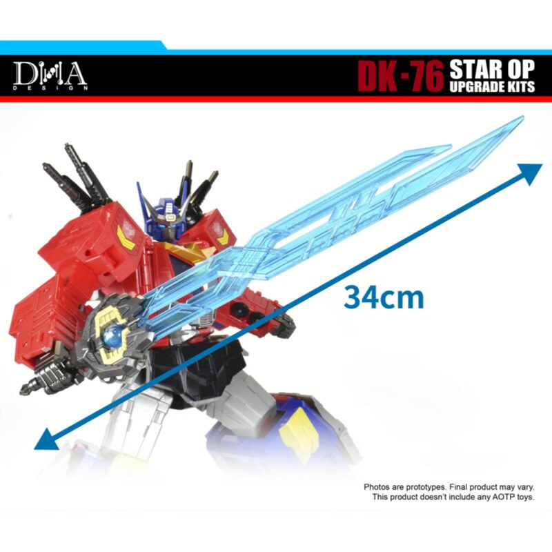 DNA DK-76 Upgrade Kit for Age  - огляд і ціна Model Kit Transformers