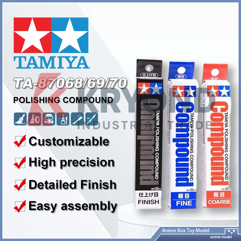 Tamiya TA-87068/69/70 22ml Pai - огляд і ціна Tamiya Model Paint Set