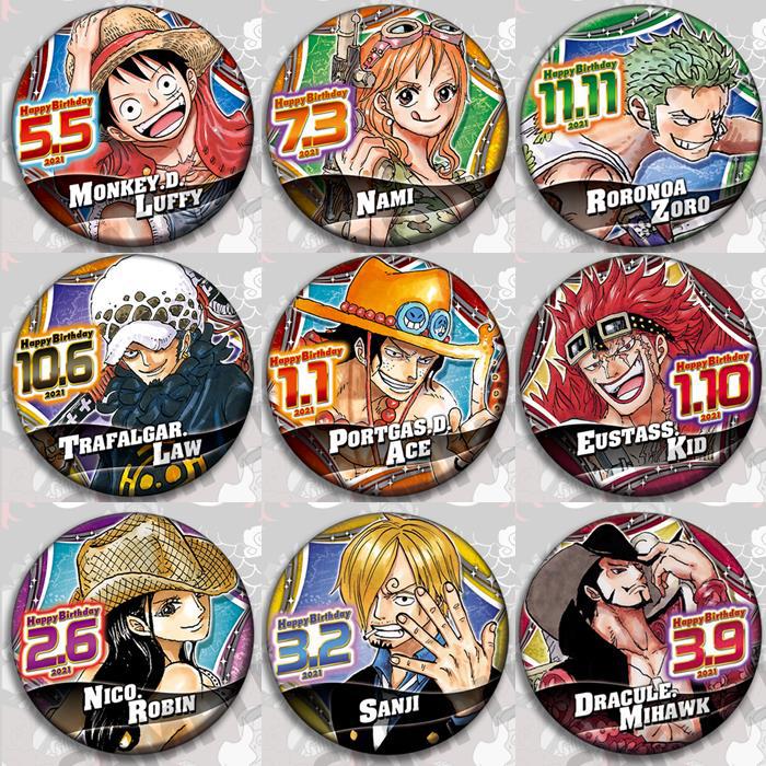 One Piece Anime Badge Pin Set  - огляд і ціна Model Kit Accessories
